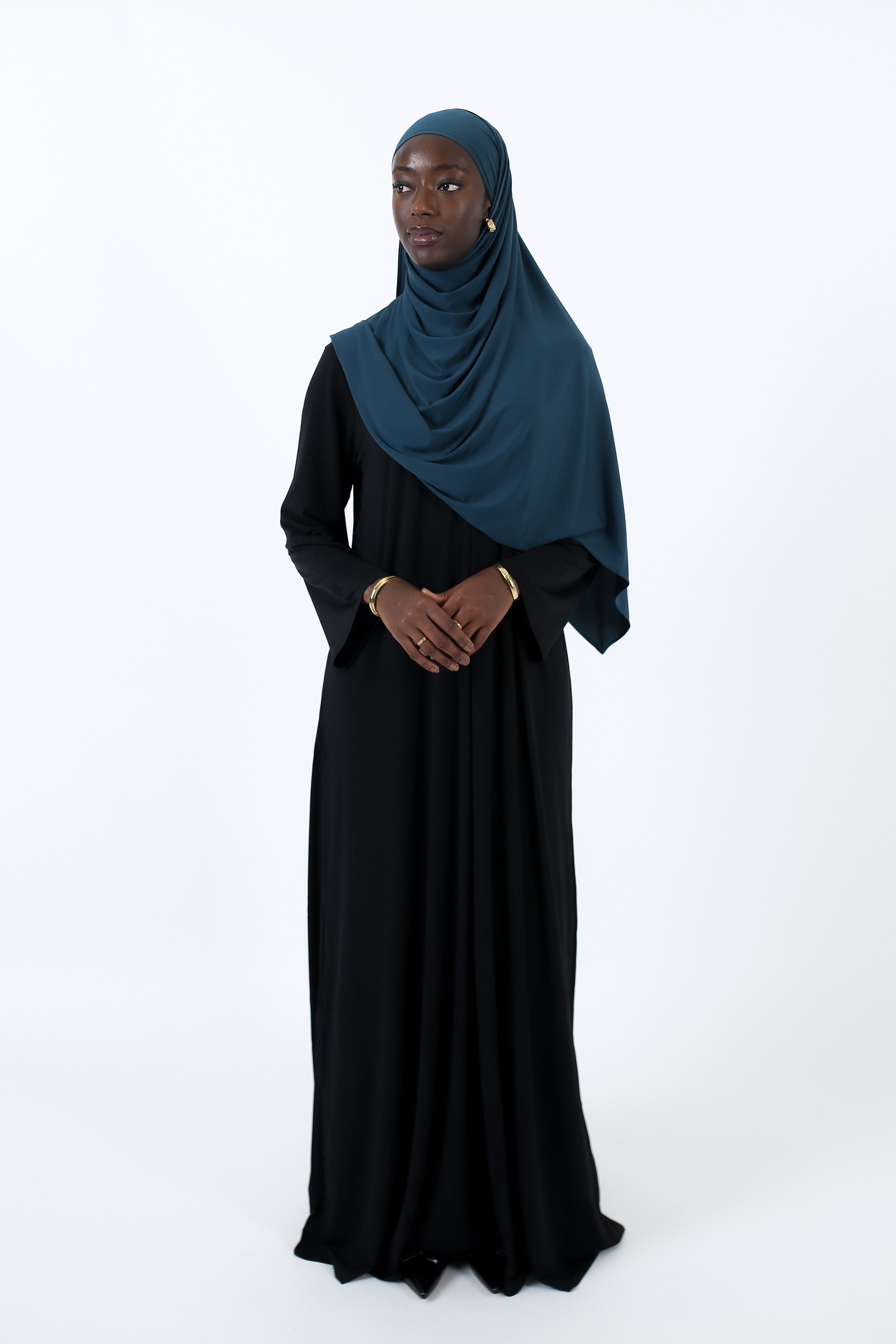 Zipped Abaya