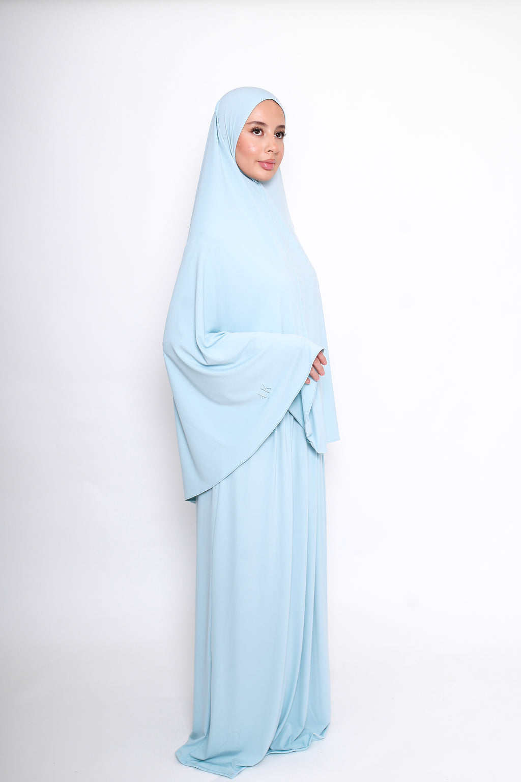 KHIMAR SET - BABY BLUE