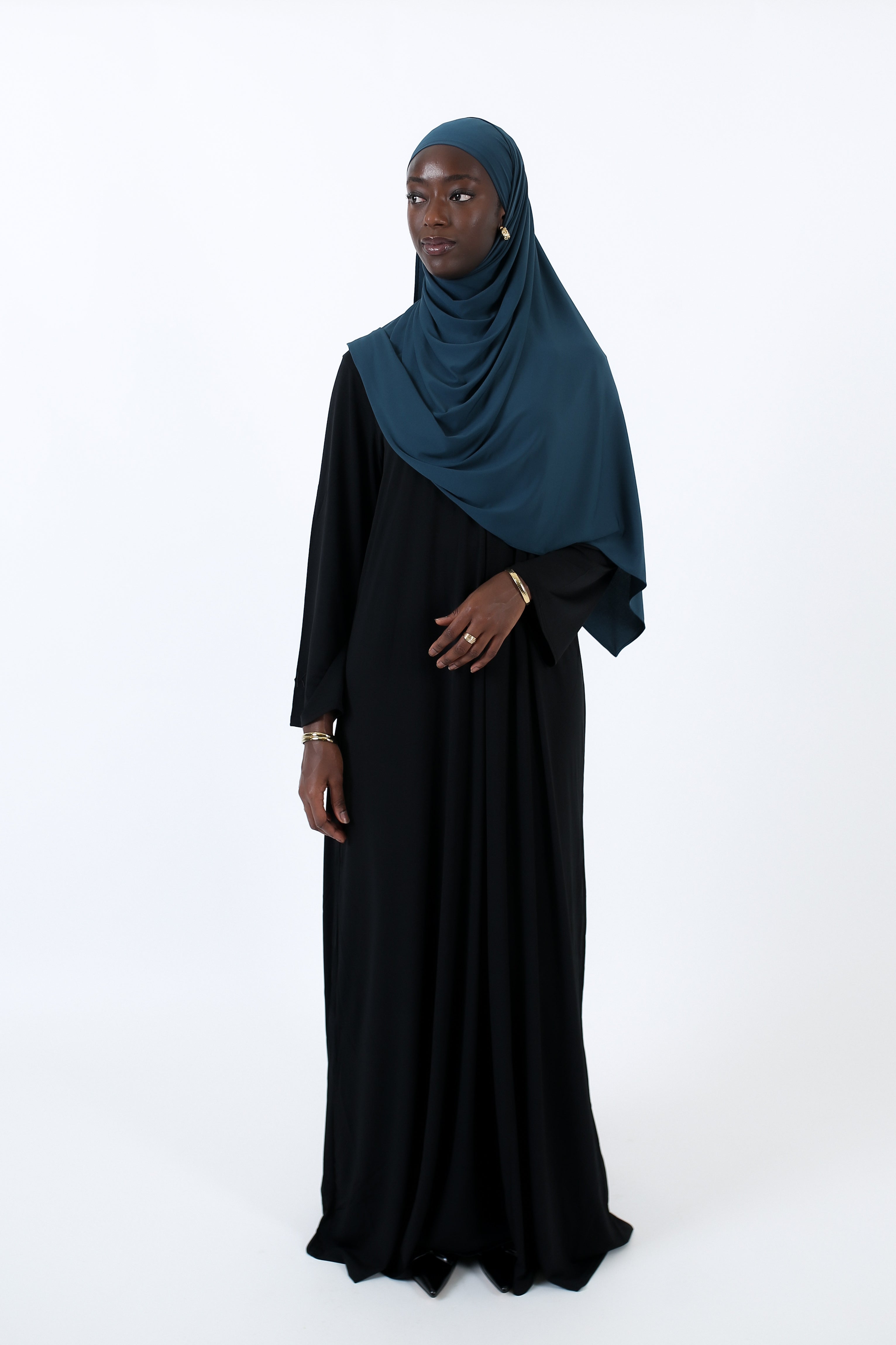 Zipped Abaya