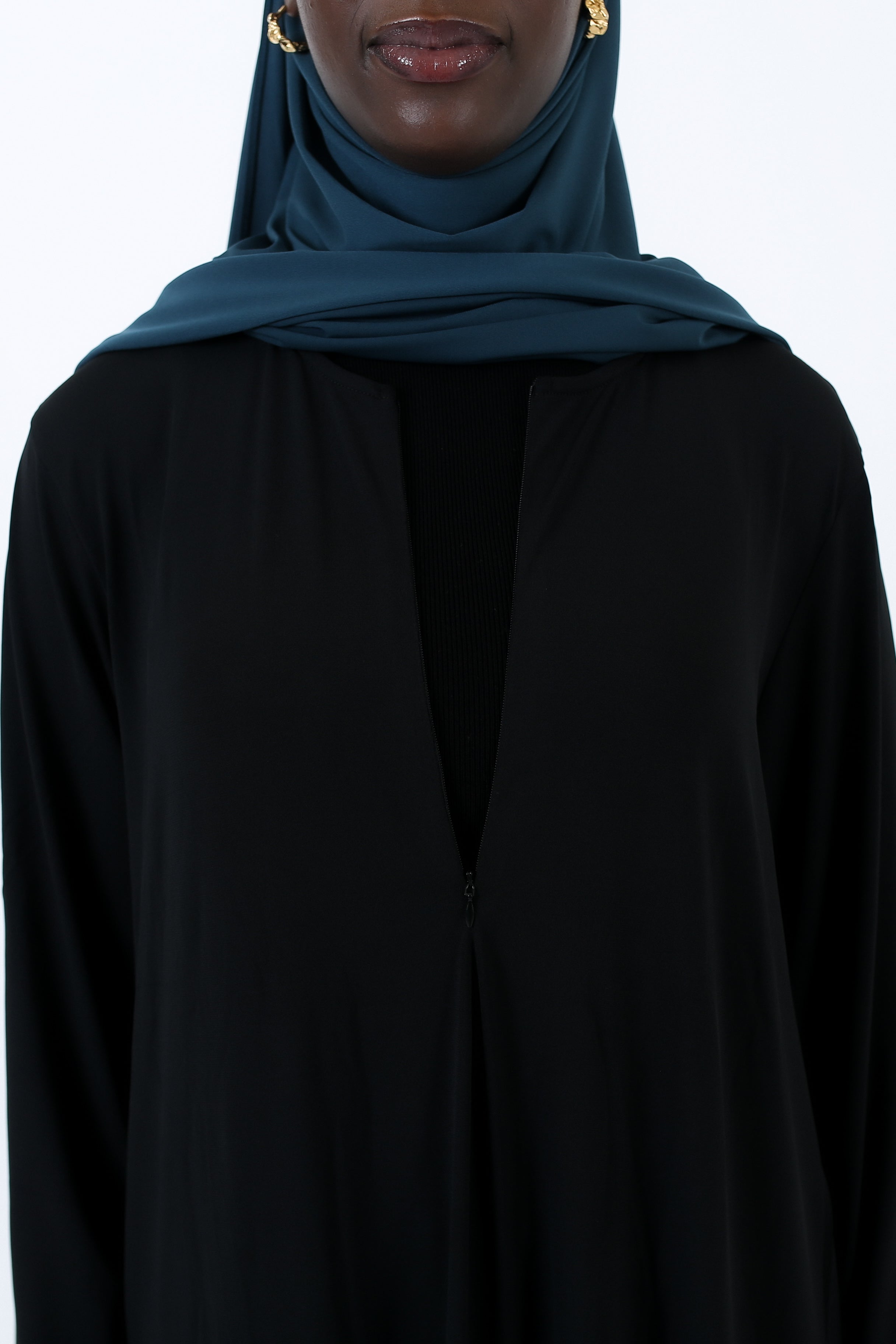 Zipped Abaya