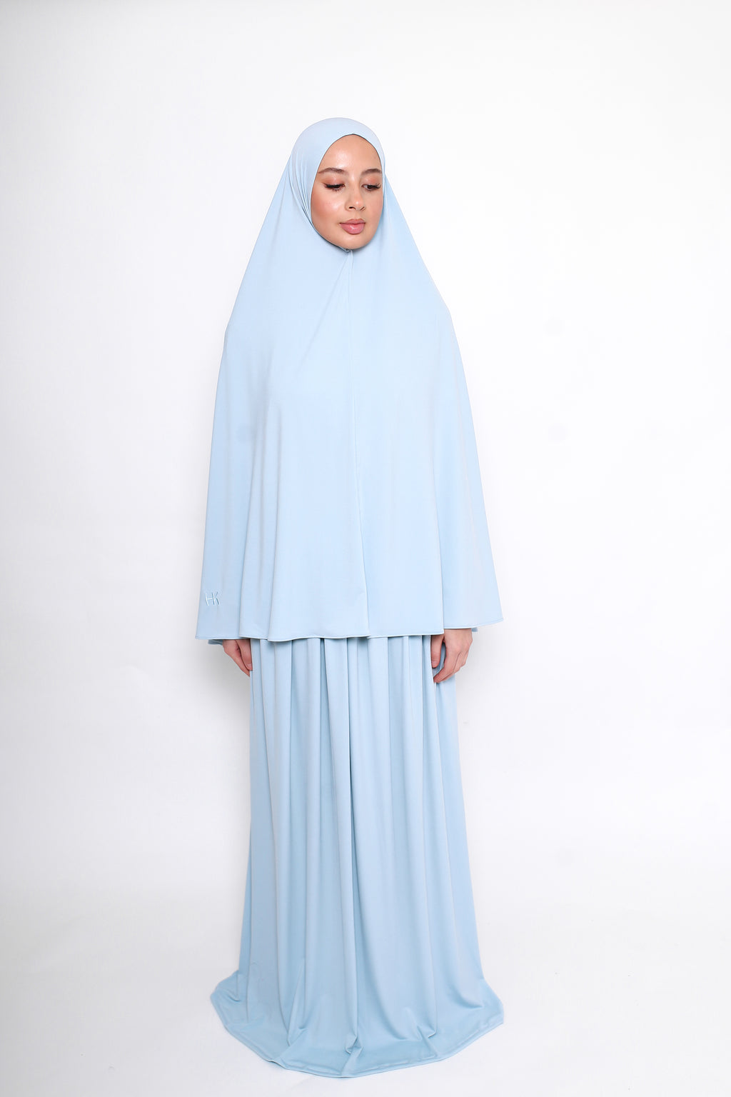 KHIMAR SET - BABY BLUE
