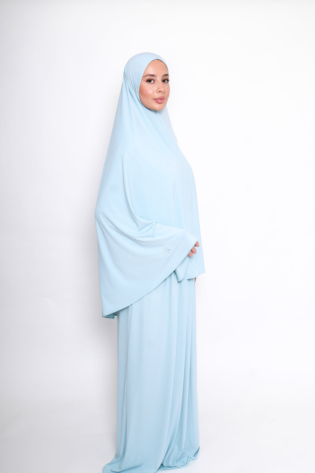 KHIMAR SET - BABY BLUE