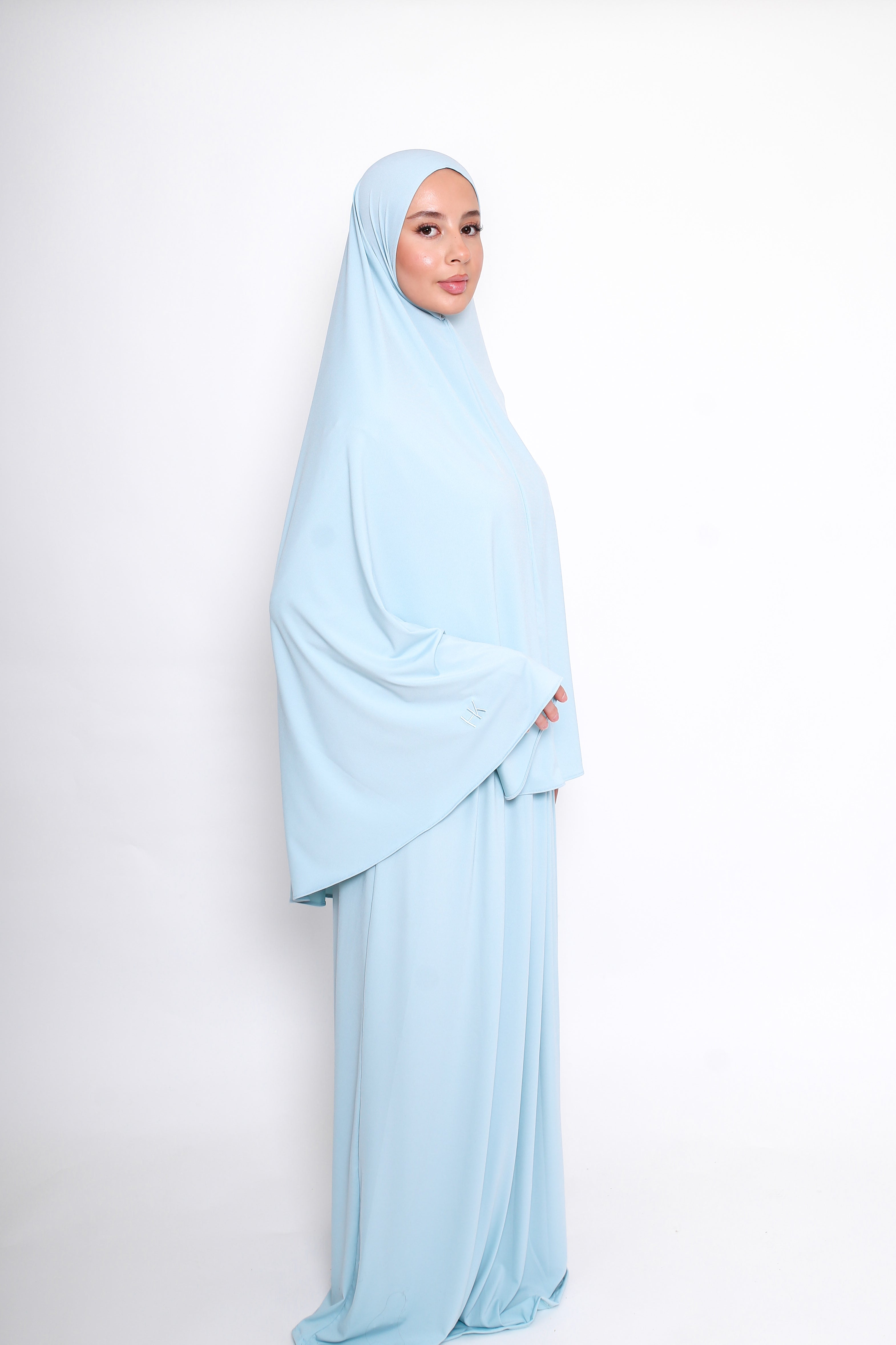 KHIMAR SET - BABY BLUE
