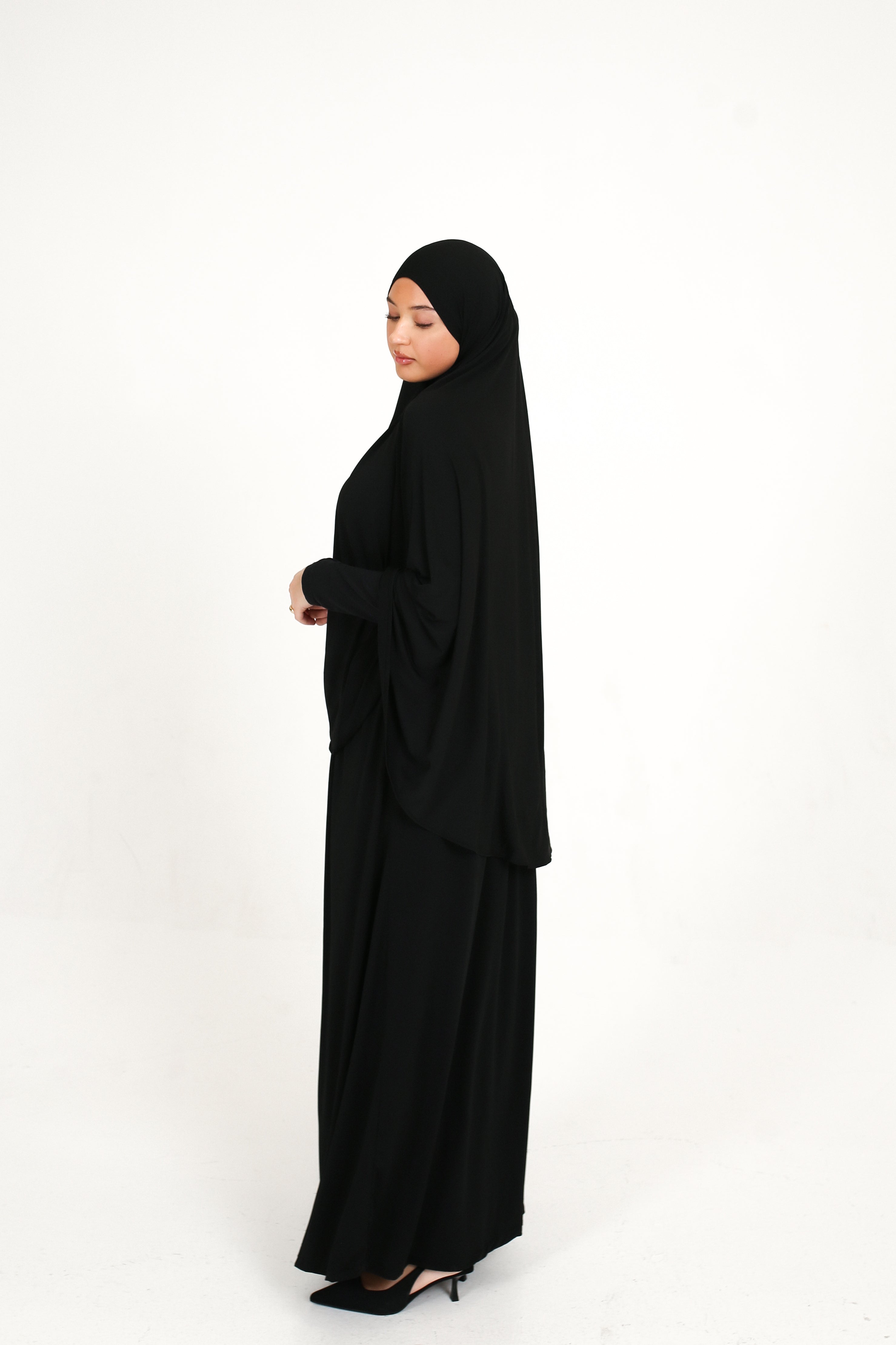 KHIMAR SET - BLACK