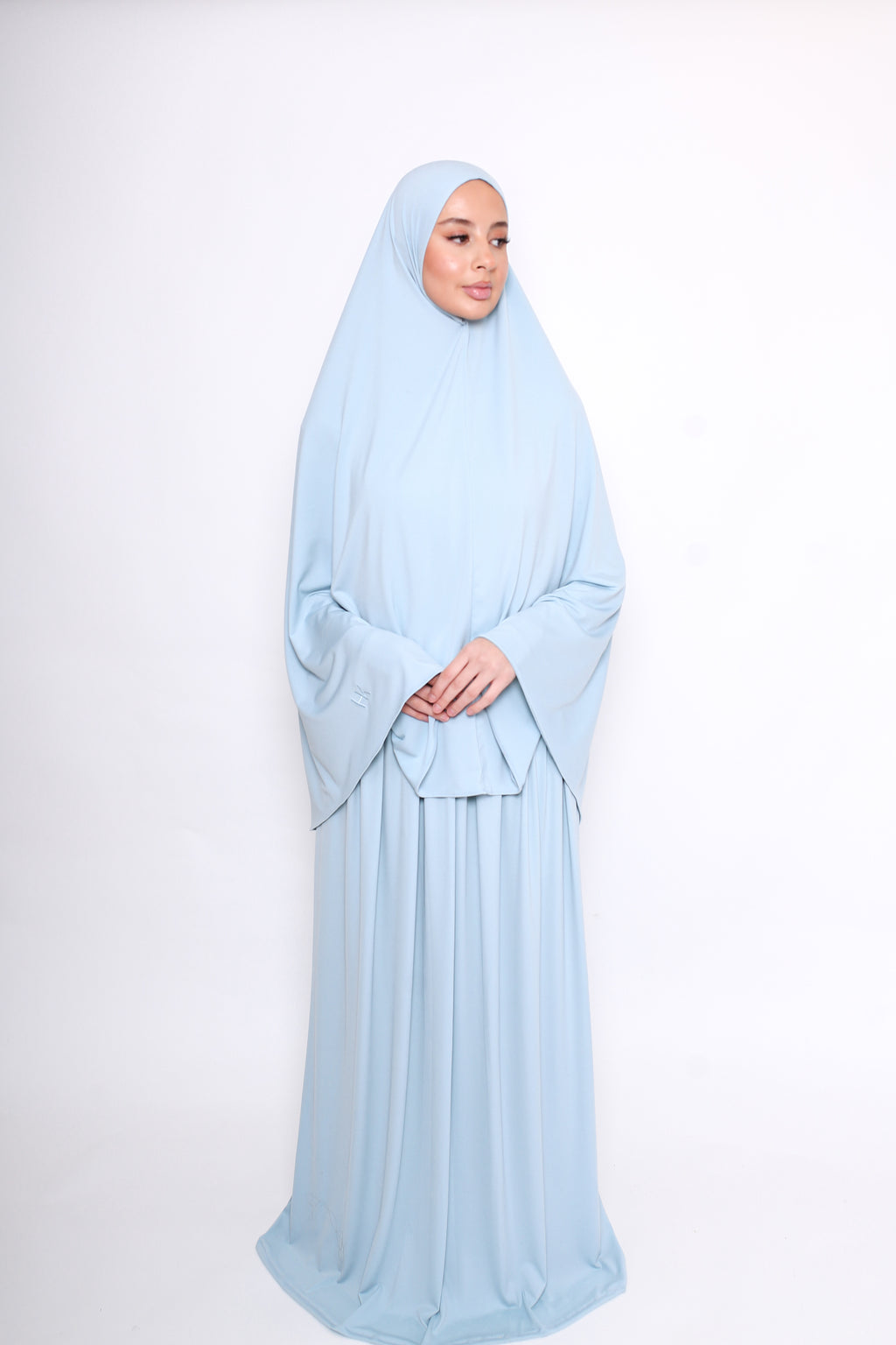 KHIMAR SET - BABY BLUE