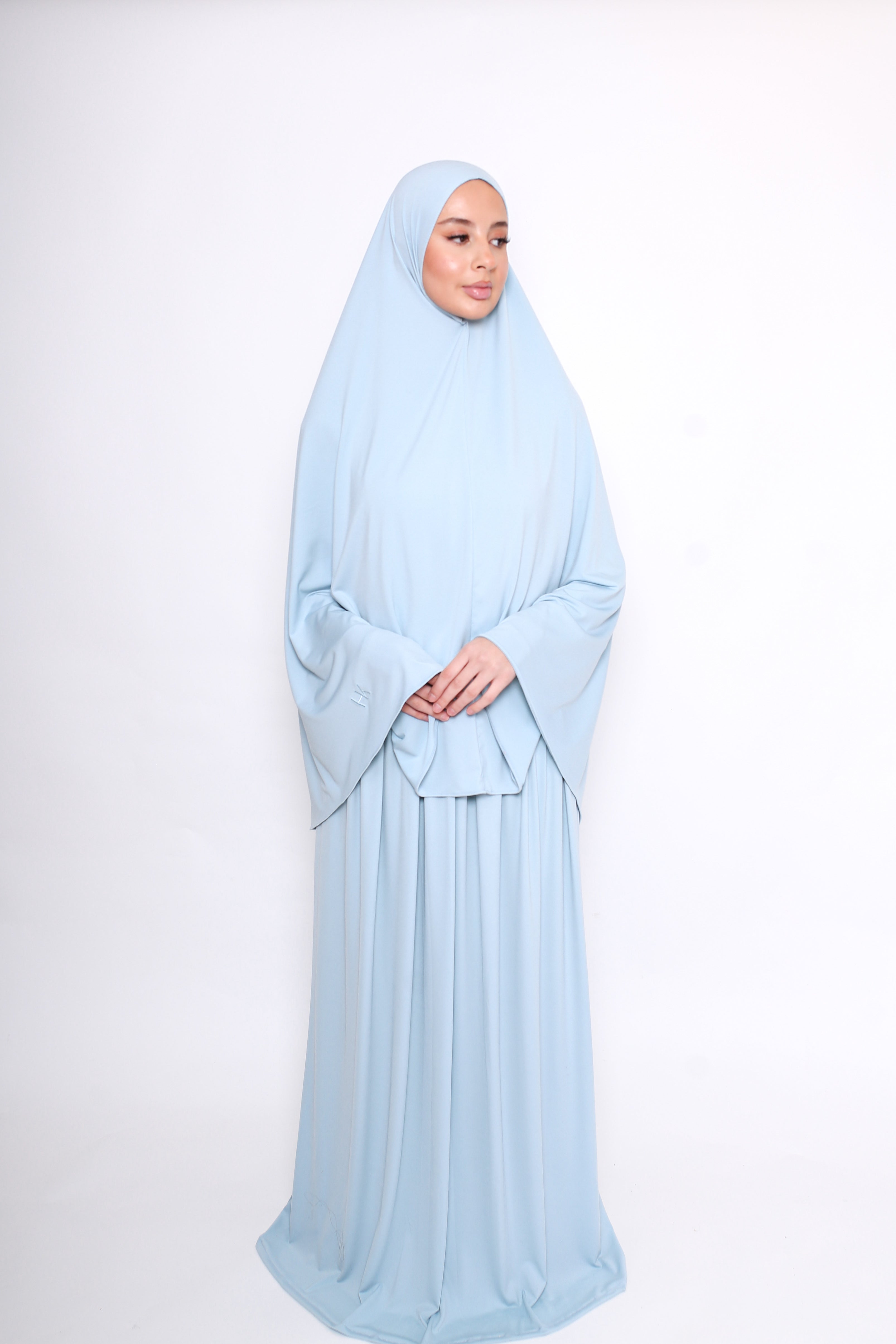 KHIMAR SET - BABY BLUE