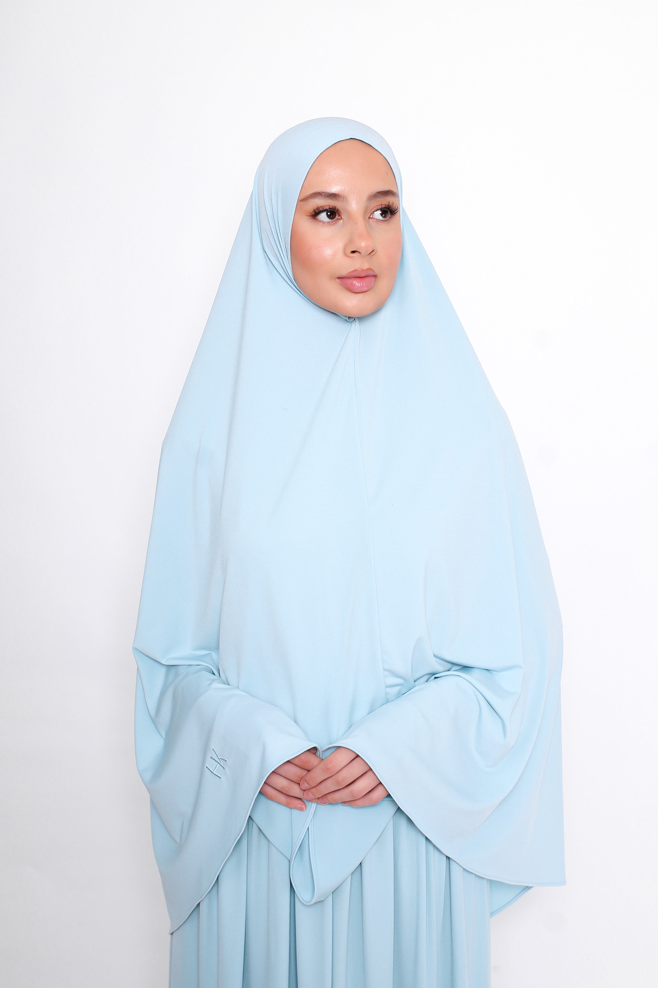 KHIMAR SET - BABY BLUE