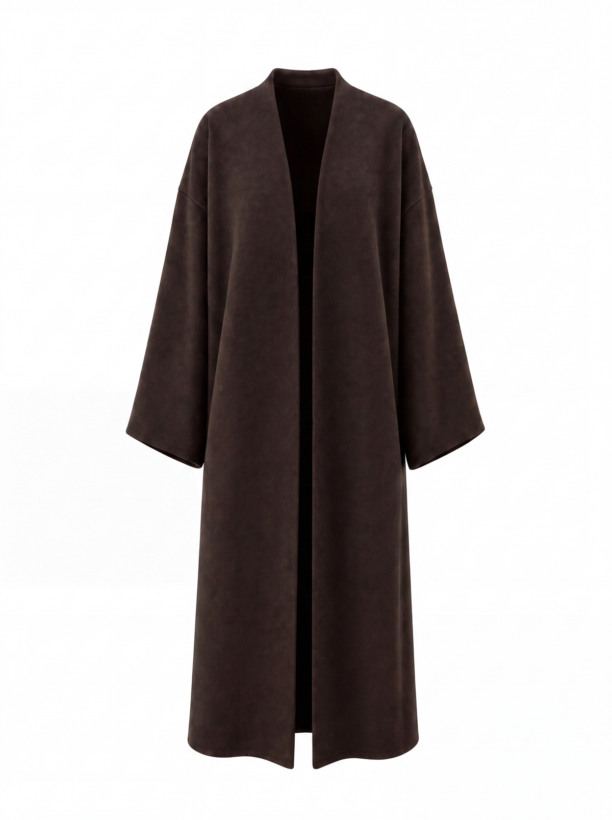 OPEN WOOL COAT
