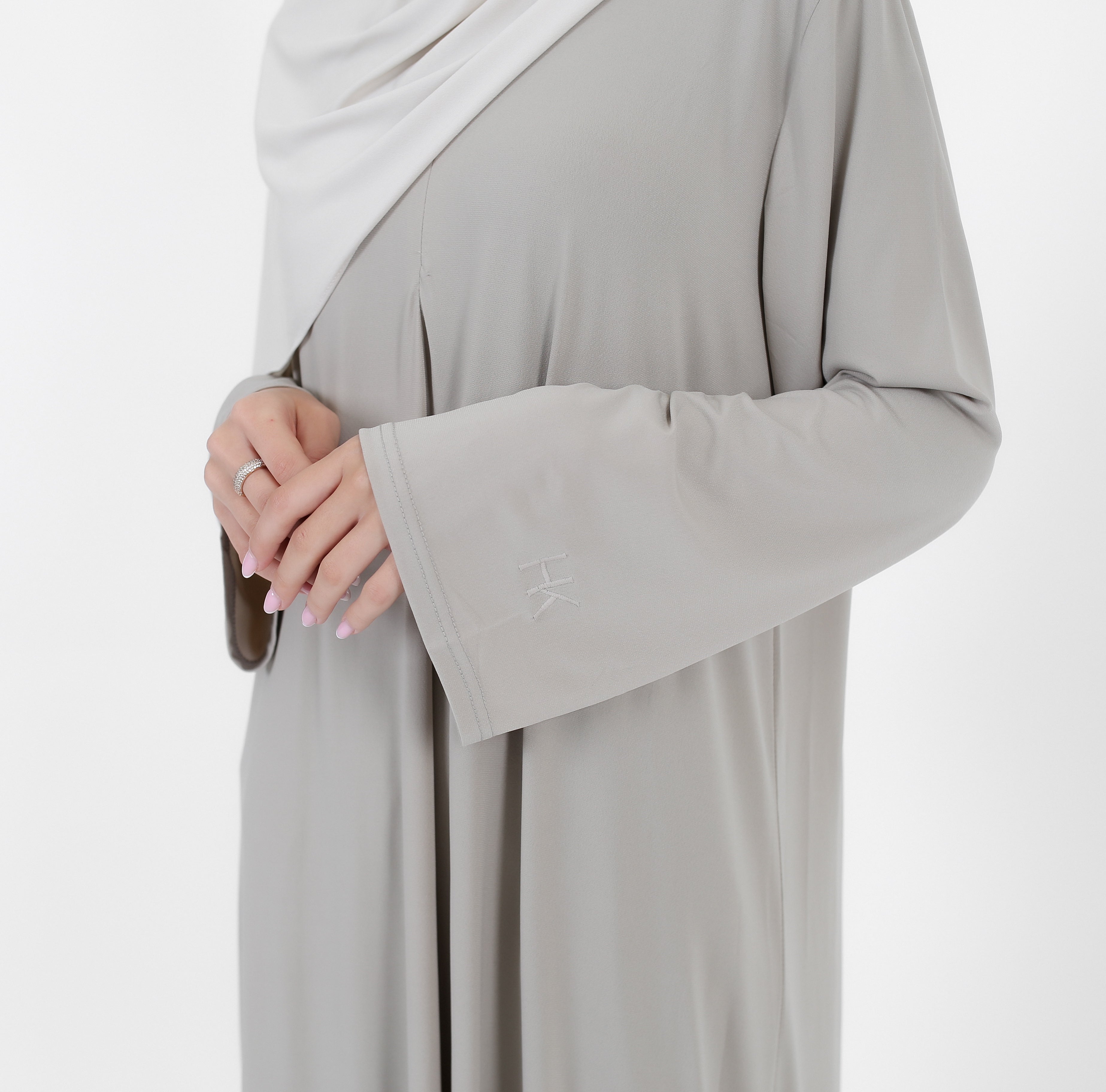 Zipped Abaya