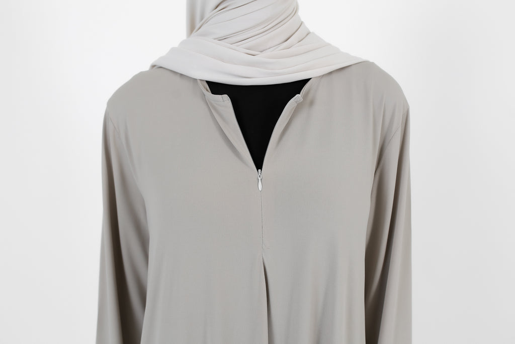 Zipped Abaya